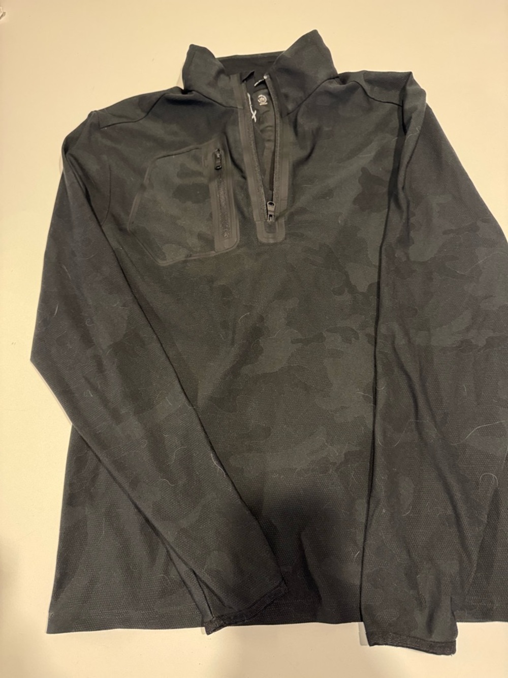 RLX Ralph Lauren Black Performance Zip Pullover